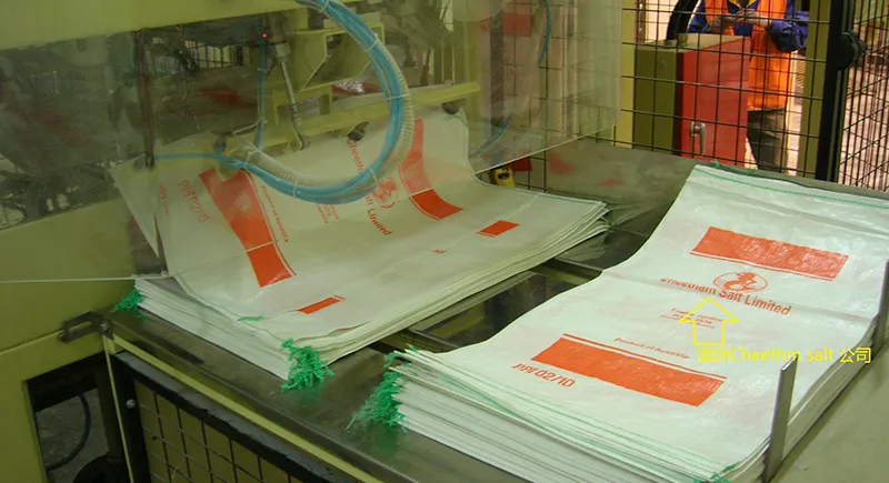 Avustralya'daki tuz doldurma ve paketleme için otomatik torbalama makinası