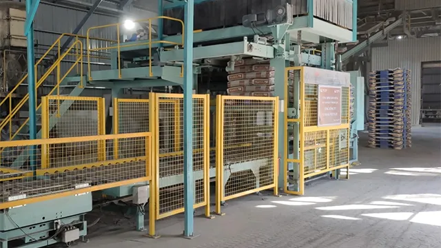 Vietnam Otomatik Çimento Torbası Paletleme Makinası (Saatte 1800 torba) 