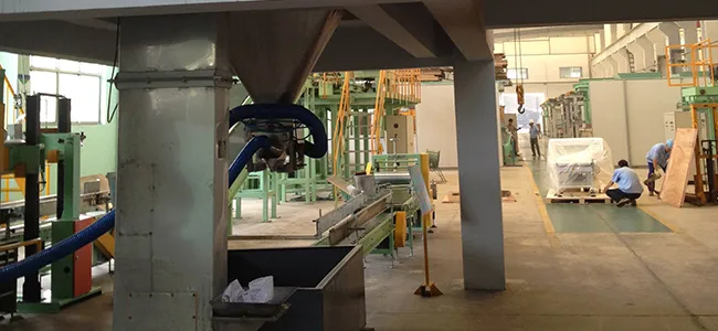 Otomatik big bag tartım terazilerinin teslimat öncesi test ve inceleme